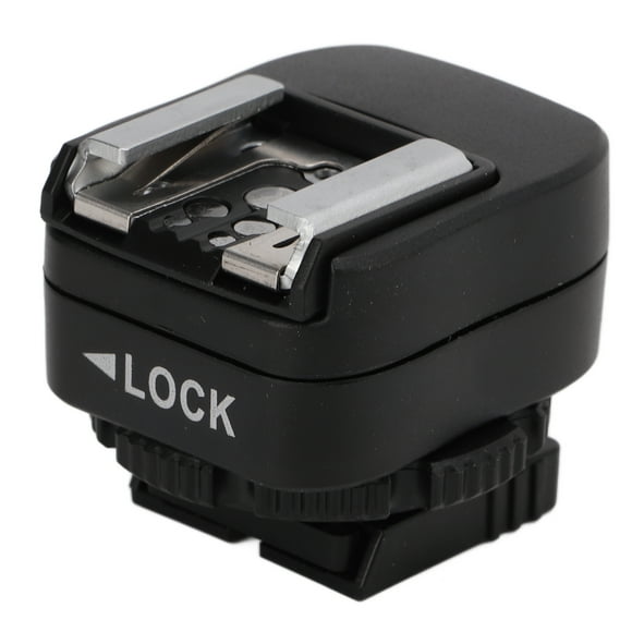 TF-334 Hot Shoe Adapter, Durable Plastic Hot Shoe Adapter High Performance Portable Easy To Install For A73 Camera To For Flash Speedlite