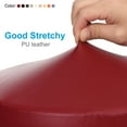 thumbnail image 5 of Uxcell Bar Stool Cover, PU Stool Cushion Cover for 12"14" Chair, Wine Red, 5 of 5