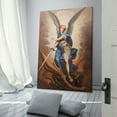thumbnail image 3 of Saint Michael The Archangel Destroy Devil Posters Wall Art Painting Canvas Gift Living Room Prints Bedroom Decor Poster Artworks 24x36inch(60x90cm), 3 of 6