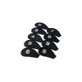 thumbnail image 2 of Athletic Works Neoprene Golf Iron Covers, Black, 2 of 4