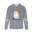thumbnail image 3 of Blusa con capucha de manga larga para hombre, moda para el Día de Todos los Santos, estampado de fantasmas, sudadera con capucha y cordón para el tiempo libre, sudadera con capucha para hombre, blusa, 3 of 3