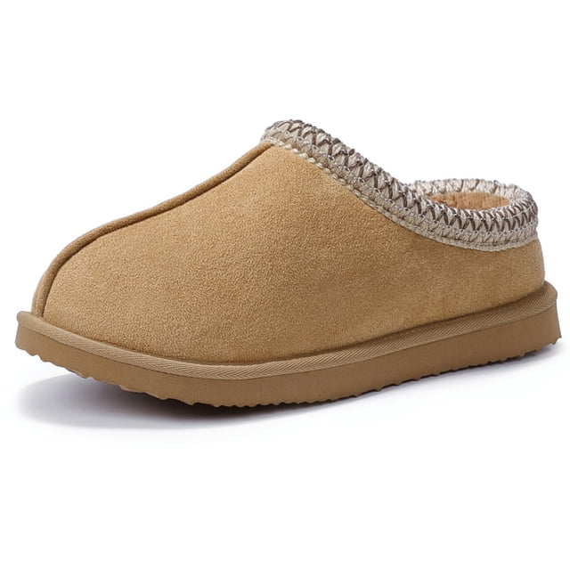Zapatillas Gdazzio para mujer, fuzzy, acogedoras, cortas, color albaricoque