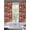 Sage Green Red Dark Brown, variant on Christmas Sheer Curtains 72 Inch Length 2 Panels Set, Elk Xmas Tree Wreath Balls Bell Rustic Voile Window Treatment Rod Pocket Curtains Sheers Drapes for Bedroom/Living Room/Kitchen 52"x72"x2