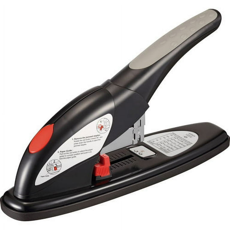 Business Source Heavy-duty Desktop Stapler - 140 Sheets Capacity - 100 Staple Capacity - 1/4