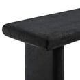 thumbnail image 5 of Modway Relic Concrete Textured Console Table in Black, 5 of 9