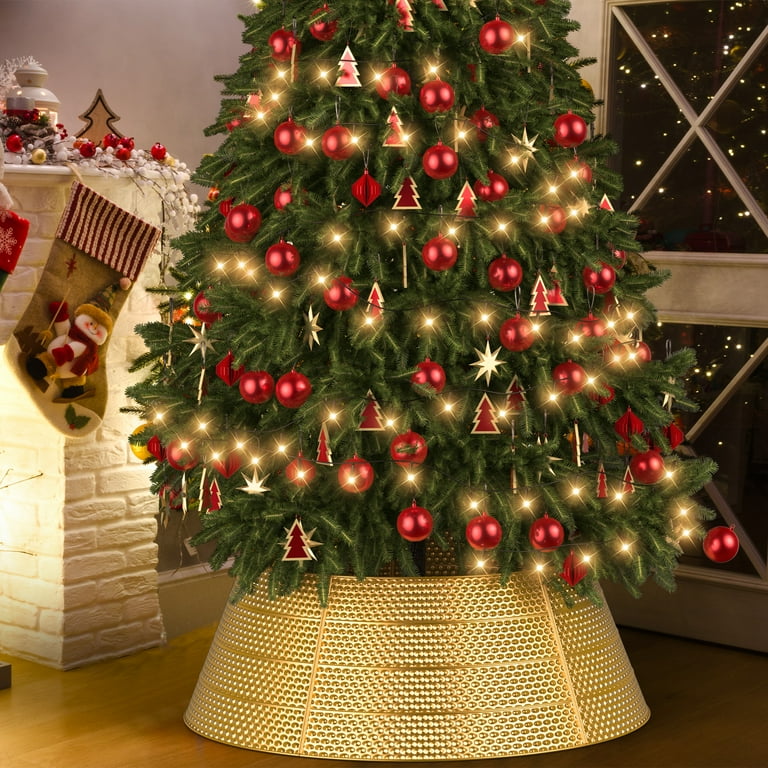 Christmas Tree Collar, 28 inch Metal Christmas Tree Collar Christmas Tree Collar, 28 inch Metal Christmas Tree Collar