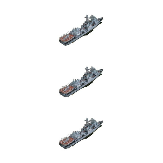 Bewildely 3D 1/200 Admiral Levchenko Ship Model Toy Gifts Paper Decoration Type1 NO1