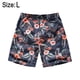 thumbnail image 2 of Pantalones de playa de secado rápido para hombre, pantalones de cinco piezas, pantalones de baño, pantalones cortos casuales grandes estampados, 2 of 7