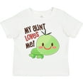 thumbnail image 3 of Inktastic My Aunt Loves Me- Cute Turtle Boys or Girls Toddler T-Shirt, 3 of 5