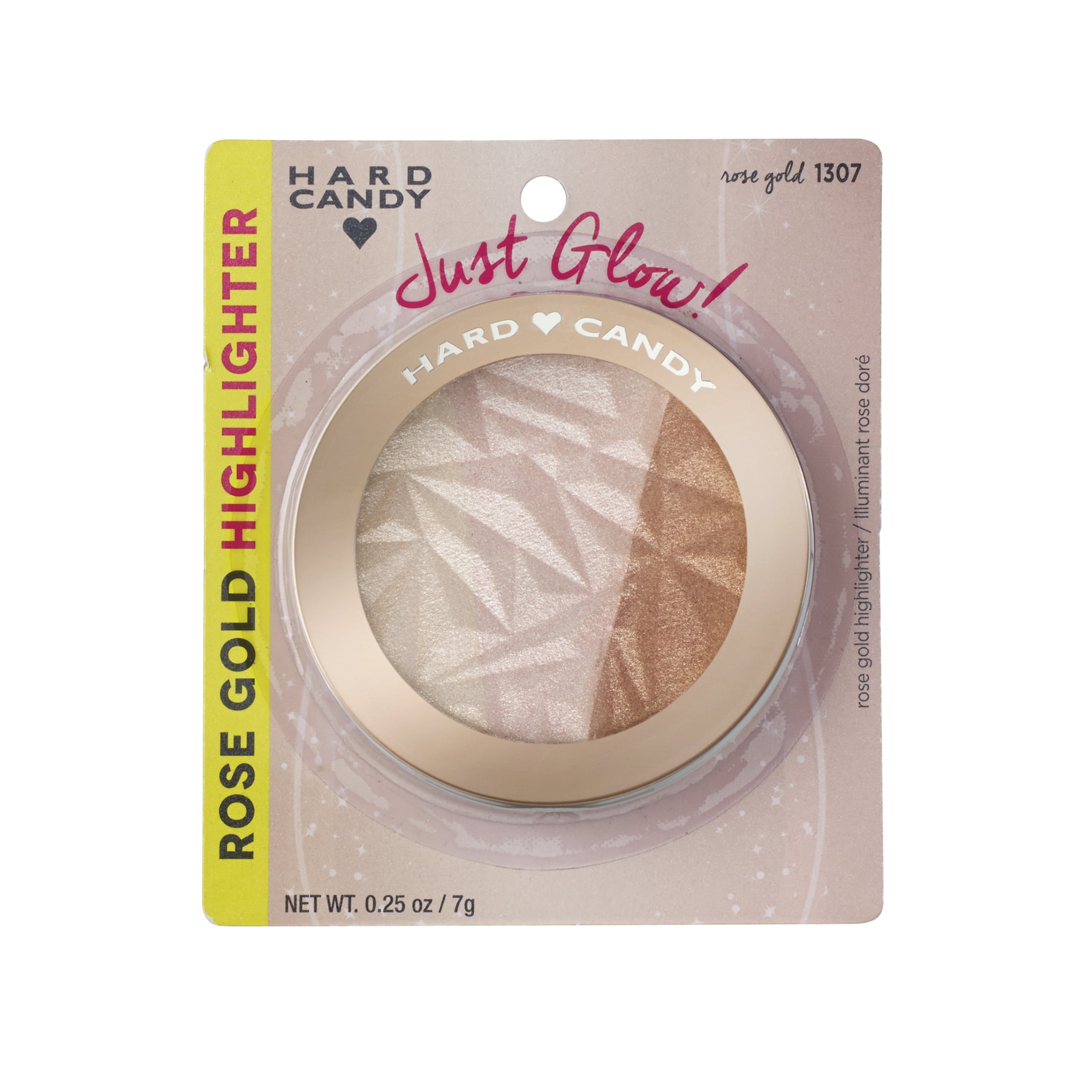 Hard Candy Just Glow!, 1307 Rose Gold Highlighter, 0.25 oz