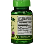 Natures Truth Milk Thistle Seed Extract 1000 mg Capsules 100 ea (Pack of 4)