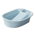 thumbnail image 1 of Lavabo para Lavabo, Lavabo para el Hogar, Limpieza del Hogar, Lavabo, Lavabo para Lavandería con Tabla de Lavar, para Pantalones, Blusas, Ropa Azul, 1 of 8