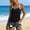Black, variant on Tankini Swim Suits for Women Modest Bathing Suits Padded Summer,Trajes De Bano Mujer Two Piece Outfits Ladies Swimwear Floral Print