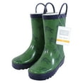 thumbnail image 2 of Hudson Baby Infant Boy Rain Boots, Green Turtles, 8 Toddler, 2 of 3