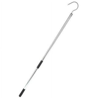 Ice Fishing Gaff Hook Telescopic Fish Gaff Stainless Fishing Spear Hook  Hand