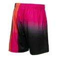 thumbnail image 3 of Men's Mitchell & Ness Pink/Black Miami Heat 2005/06 Hardwood Classics Fadeaway Reload 3.0 Swingman Shorts, 3 of 4