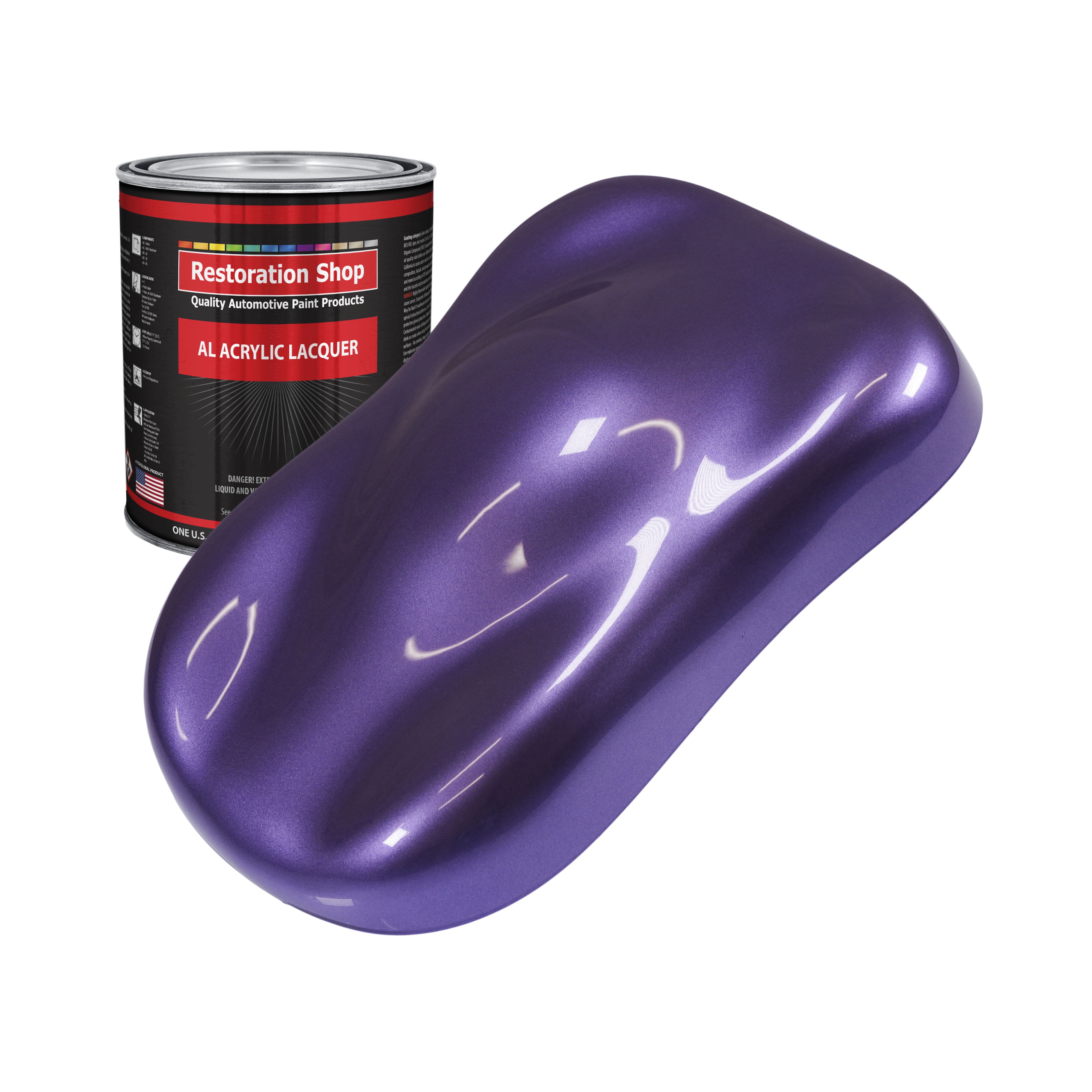 Restoration Shop Plum Crazy Metallic Acrylic Lacquer Auto Paint