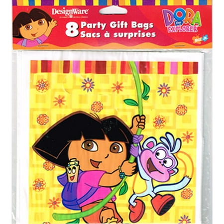 Dora The Explorer Fiesta Favor Bags 8ct Dora The Explorer Fiesta Favor Bags