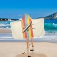 thumbnail image 2 of Yayeee Kids Hooded Towels Toddler Soft Absorbent Beach Bathing Wrap 50" x 23.5", Colorful Plane, 2 of 5