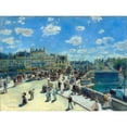 thumbnail image 3 of Renoir, Pierre-Auguste 24x19 Black Modern Framed Museum Art Print Titled - Pont Neuf Paris, 3 of 5