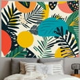 thumbnail image 2 of JRXY Palm Leaves Tapestry - Tropical Jungle Palm Leaves Design - Soft and Lightweight Painting, 2 of 6