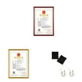 thumbnail image 2 of pitrice Boîte de Certificat A4 Boîte d'Attribution de Licence d'Entreprise Murale Commerciale Cadre Photo Porte-Documents, 2 of 5