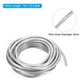 thumbnail image 2 of Uxcell 6mm Bonsai Training Wire Floral Wire Stems Anodized Aluminum Tree Wire 16.4 Feet Total Black 1 Roll, 2 of 6