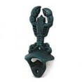 thumbnail image 7 of Hampton Nautical Dark Blue Whitewashed Cast Iron Wall Mounted Lobster 6" Bottle Opener, 7 of 7