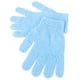 thumbnail image 4 of 2 pares de guantes exfoliantes de baño de cinco dedos para ducha, sauna, hombres y mujeres (azul), 4 of 5