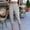 Gray, variant on Rvasteizo Women Cargo Pants High Waist 7/8th Summer Work Casual Capris