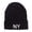 Black, variant on New York State NY Embroidered Cuff Beanie - Black OSFM