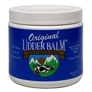 Original Udder Balm Moisturizing Cream with Aloe & Lanolin. 16oz Jar