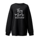 thumbnail image 3 of Gibobby Sudadera mujer Sudaderas de Halloween para mujer lindas camisetas con gráficos de fantasma playera casual de manga larga(Negro,XG), 3 of 4