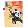 thumbnail image 2 of TECH CIRCLE for Apple iPad 10th Generation Case 10.9 Inch 2022, Colorful Painting Multi-Angle Viewing Folio Wallet Smart Cover with Auto Wake/Sleep for iPad 10th Gen 10.9" Case, Bamboo & Panda, 2 of 11