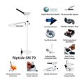 thumbnail image 2 of Minn Kota Riptide SM RT70/SM/L-D/SC Bow-Mount Trolling Motor - 24v-70lb-52", 2 of 2