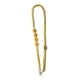 thumbnail image 2 of Correa de hombro de macramé bohemio, cordones para teléfono móvil, correa para bolso de flores, cadena de teléfono móvil tejida suave para fundas de t Amarillo, 2 of 8