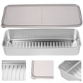 thumbnail image 1 of SHOWERORO Para Tocino De Acero Inoxidable Con Para Refrigerador Reutilizable, 1 of 7