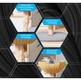 thumbnail image 3 of TABU 35"H Wooden Cat Tree,Cat Scratching Post with Spacious Cat Condo,Cat Tower for Small&Medium Cats,Indoor,Gray, 3 of 7