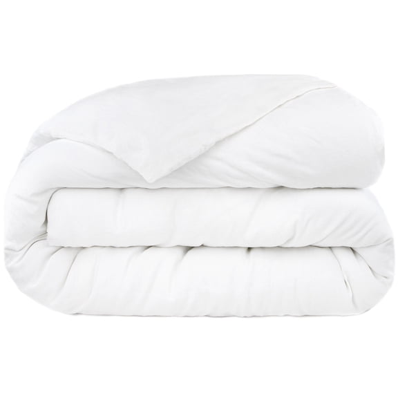 100% French Linen Duvet Cover - Twin/Twin XL - White | BOKSER HOME