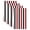 Black Red, variant on Yellow Stripe Kitchen Towels Set of 1, Geometric Grey White Vertical Striped Absorbent Dish Towels for Kitchen, Microfiber Hand Towel, Quick Drying Tea Towel for Cleaning Decorative Dishcloths
