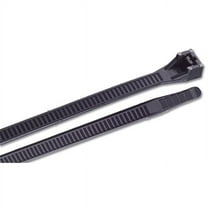 Gardner Bender 50 Count 24in. Ultraviolet Black Heavy Duty Cable Ties  24in. Heavy Duty Cable Ties - Ultraviolet Black - 50 Count