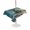 Green Yellow Blue, variant on Outdoor Table Cloth with Umbrella Hole and Zipper, Turquoise Grey Wooden Waterproof Rectangle Tablecloth 60"x102", Farmhouse Teal Wood Washable Table Cover for Outside Party Patio Picnic