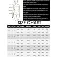 thumbnail image 6 of INSPIRE CHIC Stripe Bodysuits for Women's Sweetheart Neck Short Sleeve Ruched Body Suit Tops XL Red, 6 of 6