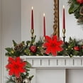 thumbnail image 5 of Fabric Christmas Flower Decoration For Tree Wedding Party And Banquet Hall Holiday Styling, 5 of 6