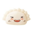 thumbnail image 2 of Rirozkan Pillow, Dumpling and Bun Shaped Cushion, Fun Food Pillow for Sofa, Couch and Bed, Soft Plush Decorative Pillow, Novelty Gift for Home and Lounge, C, 2 of 6