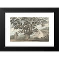thumbnail image 2 of Anne Rushout 24x17 Black Modern Framed Museum Art Print Titled - Queen Elizabeth's Oak Near Finborough Hall (1824 to 1832), 2 of 5