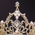 thumbnail image 4 of Rhinestone Crown Headdress for Bridal Wedding, 4 of 5