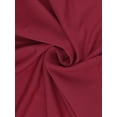 thumbnail image 5 of INSPIRE CHIC Women's Nightgown Long Sleeve V Neck Soft Night Shirt Dress with Pockets S Red, 5 of 6