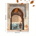 thumbnail image 3 of Arabic Archway Canvas Painting Wall Art， Suitable for Living Room，Office， Hallway， and Meditation Room Decoration., 3 of 8