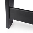 thumbnail image 4 of GDF Studio Panagiota Outdoor Resin Adirondack Chair, Black, 4 of 7